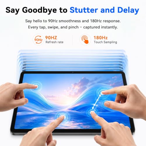 Tablet, 11 Inch FHD Android 16 Tablet with Gemini AI, 32GB RAM 256GB ROM