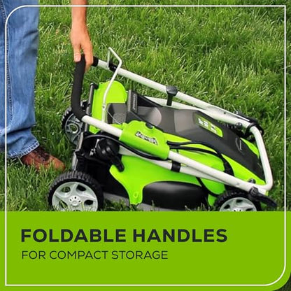 Greenworks 25142 10 Amp 16-Inch Corded Lawn Mower