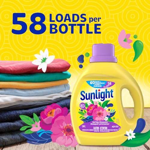 Sunlight® Spring Blossom™ Laundry Detergent, 1.94L/58 Wash Loads