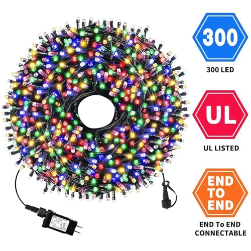 MZD8391 105FT 300LED Christmas Light Outdoor Indoor,Christmas Tree Light