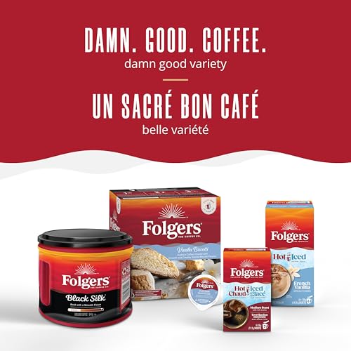 Folgers Lively Colombian One Cup Coffee Pods, 30 Count (Pack of 1)