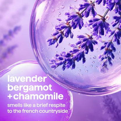 Method Liquid Hand Soap, Biodegradable Formula with Gel Soap Dispenser Made of 100% Recycled Plastic, French Lavender Scent, 354 ml Soap Pump Bottles, 6 Pack