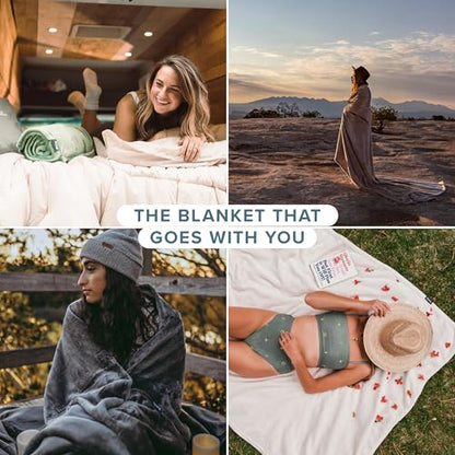 Bare Home Fleece Blanket Luxury Microplush (Throw, Dark Blue)