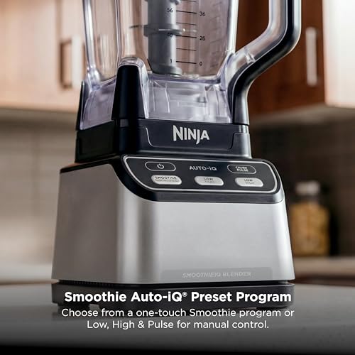Ninja Professional Blender 2.0, CCO750BSL, 1400W, 72oz/2.1L
