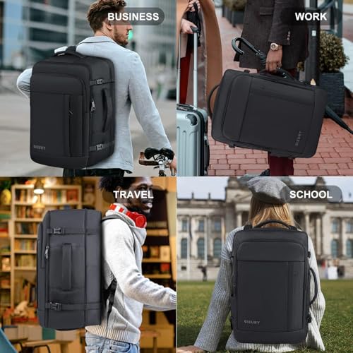 Carry On Backpack, Expandable Extra Large Travel Backpack for Men Women