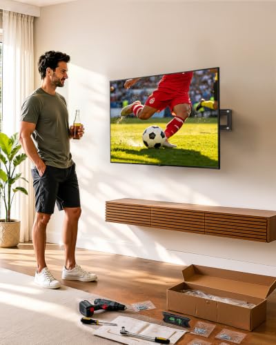 USX MOUNT Full Motion TV Wall Mount for 32-65 Inch TVs up to 110 Lbs