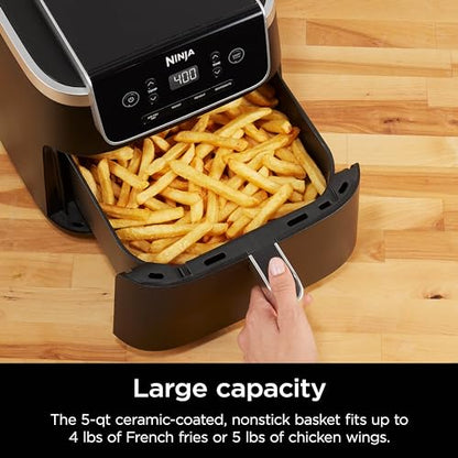 Ninja Air Fryer Pro, 5 Qt/4.7L, 4-in-1, Grey, AF141C