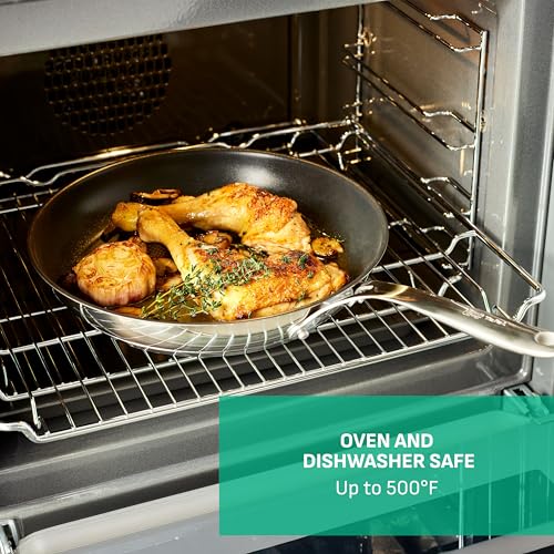 Jamie Oliver by Tefal Cooks Direct Nonstick Frying Pans Nonstick, 3-Pc Set