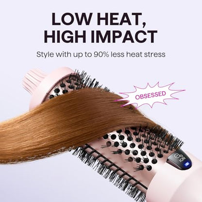 Wavytalk Thermal Brush, Blowout Boost 1.5 inch Curling Brush