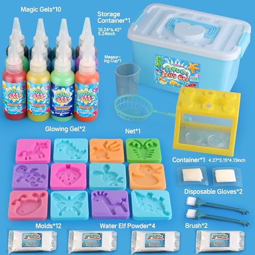 wookidel Aqua Fairy Water Gel Kit for Kid, Magic Water Elf Toy Kits