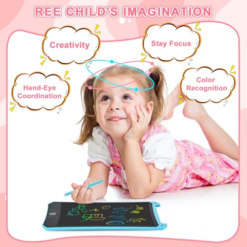 cimetech Kids LCD Writing Tablet, Toddler Drawing Tablet, Kids Toys 2 Pack