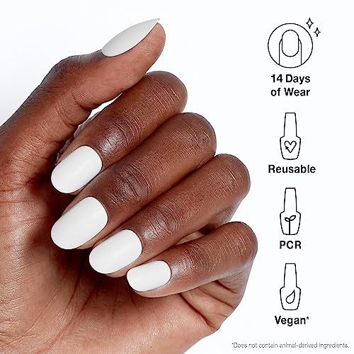 OPI xPRESS/ON Funny Bunny | Soft White Short Round Press On Nails