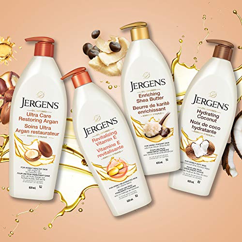 Jergens Travel Size Ultra Care Extra-Dry Skin Moisturizer & Body Lotion (30 mL) (Pack of 4)