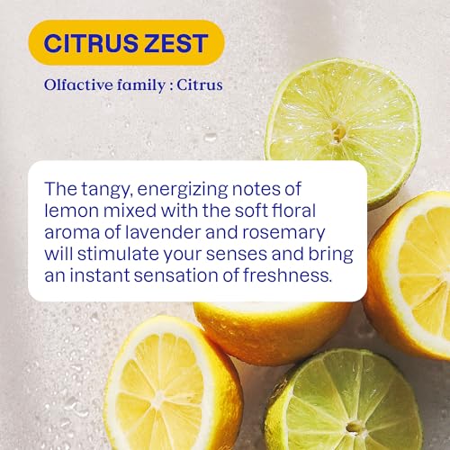 ATTITUDE Liquid Fabric Softener, Plant Based, Citrus Zest, 40 Loads