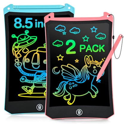 cimetech Kids LCD Writing Tablet, Toddler Drawing Tablet, Kids Toys 2 Pack