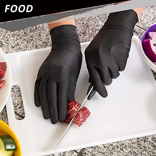 PROMEDIX P Nitrile Gloves, 4mil-100 count, Gloves Disposable Latex Free, Disposable Gloves for Household, Food safe