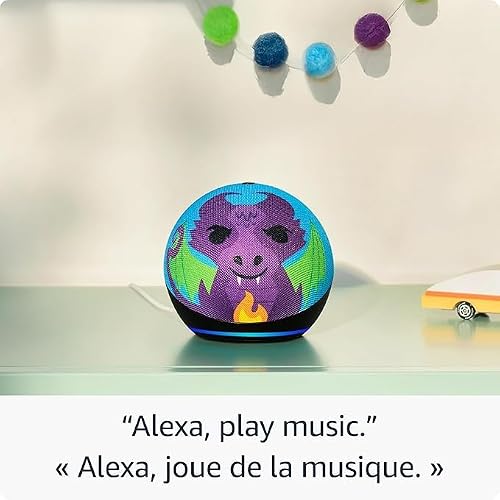 Amazon Echo Dot Kids (newest model), Designed for kids, with parental controls, Designed for Alexa+, Owl