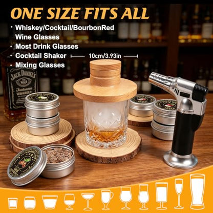 Christmas Stocking Stuffers Gifts for Men, Whisky Smoker Kit, No Butane