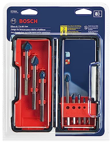 Bosch GT3000 Glass and Tile Set, 8-Piece