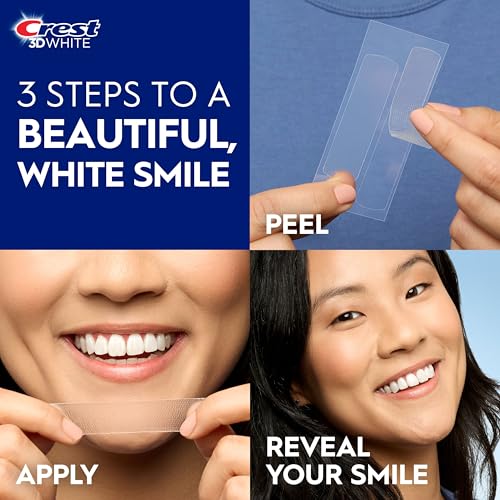 Crest 3D Whitestrips Professional White At-Home Teeth Whitening Kit, 22 Treatments, 20 Levels Whiter