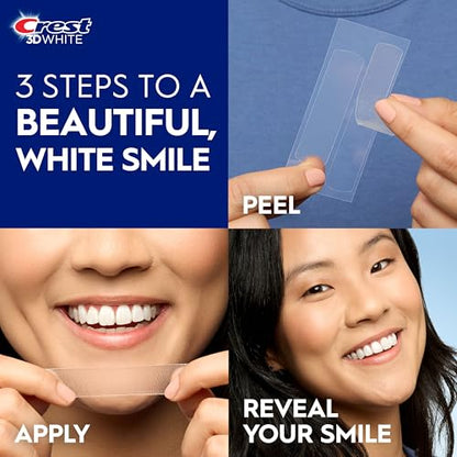 Crest 3D Whitestrips Professional White At-Home Teeth Whitening Kit, 22 Treatments, 20 Levels Whiter