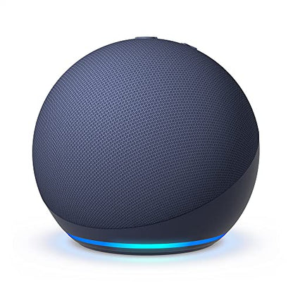 Amazon Echo Dot (newest model), Vibrant sounding Alexa speaker, Great for bedrooms, dining rooms and offices, Designed for Alexa+, Deep Sea Blue