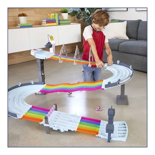 Hot Wheels Mario Kart Rainbow Road Raceway