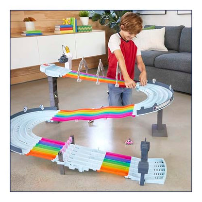 Hot Wheels Mario Kart Rainbow Road Raceway