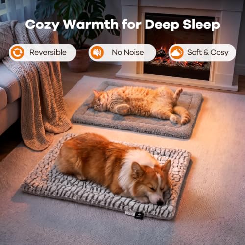 Mora Pets Self Warming Cat Bed Self Heating Cat Pad Pet Mat Indoor Outdoor