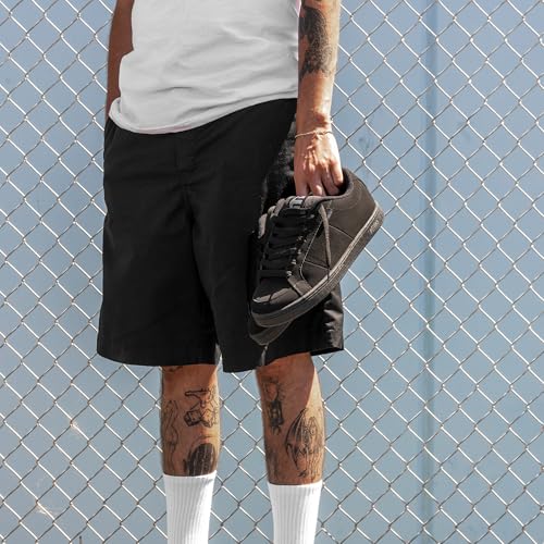 Etnies Kingpin - Classic Skate Heritage Fashion Style with on-Trend Puffy Look, Reinforced Cupsole - Black/Black - 10
