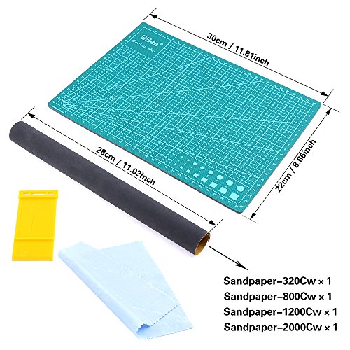 Swpeet 27Pcs Professional Compatible for Gundam Modeller Basic Tools, Compatible for Gundam Model Tools Kit Perfect for Model Kit Building Beginner Hobby Model Assemble Building with Duty Plastic