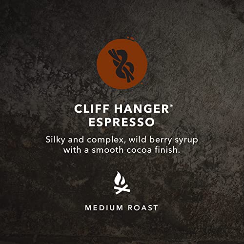 Kicking Horse Coffee, Cliff Hanger Espresso, Medium Roast, Whole Bean, 1 lb - Certified Organic, Fairtrade, Kosher Coffee