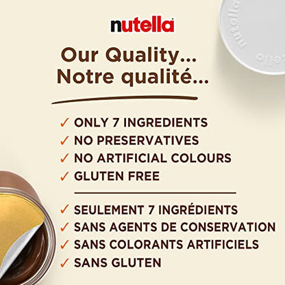 NUTELLA & GO Chocolate Hazelnut Spread With Breadsticks - 52 g Pack x 12 | Original NUTELLA Hazelnut Spread with Cocoa and Crispy Breadsticks - Portable and Convenient - 12 Individual 52 g Snack Packs