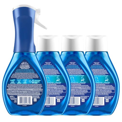 Dawn Powerwash Spray, Dish Soap, Dishwashing Liquid, Fresh, 1 Starter Kit + 3 Refills, 4x473 mL