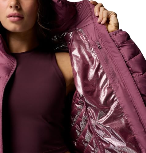Columbia Women's Powder Lite II Hooded Jacket, Antique Mauve, XX-Large