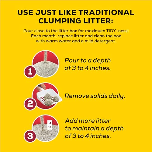 Tidy Cats 24/7 Performance Cat Litter, LightWeight Multi-Cat - 5.44 kg Box