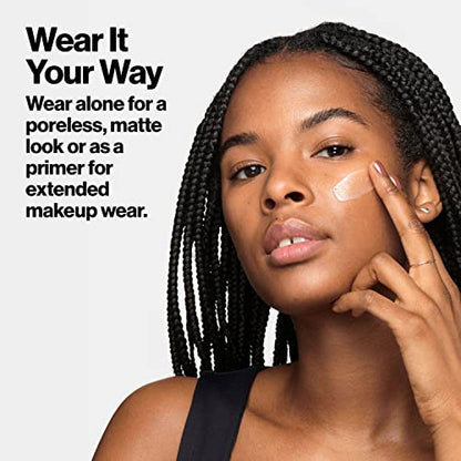 Revlon ColorStay Grip Primer, Mattifying, Blurring & Oil Absorbing Face Makeup, Absorb Sebum, Blurs Imperfections and Reduces Pore Appearance, 1 fl oz/ 30ml