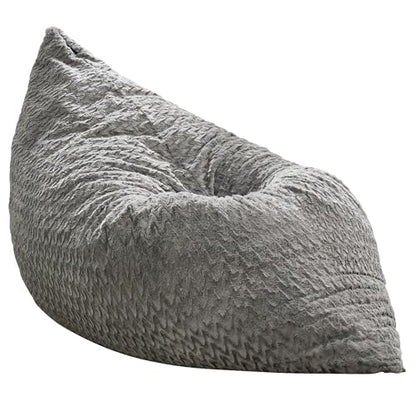 Hobestluk Adult Bean Bag Chair 3 in 1 Convertible Large Bean Bag Sofa
