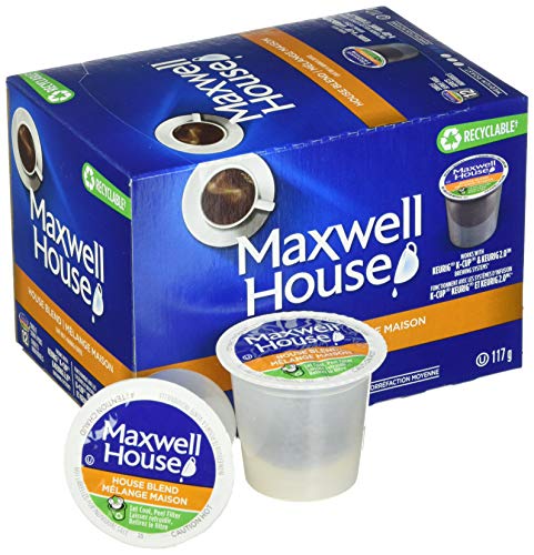 Maxwell House, Mélange maison, 12 Capsules de café K-Cup®, caisse de 6