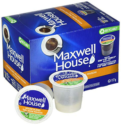 Maxwell House, Mélange maison, 12 Capsules de café K-Cup®, caisse de 6