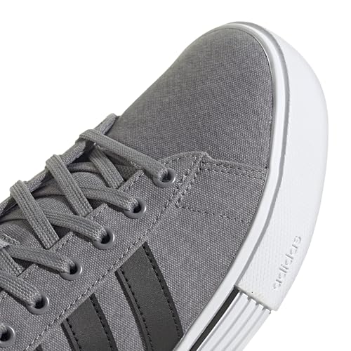 adidas Unisex-Adult Daily 4.0, Grey/Black/White, 9/10