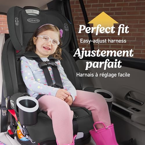Graco 4Ever All-in-One Convertible Car Seat, 4-in-1 Baby to Big Kid Car Seat from 1.8-54 kg (4-120 lb), ProtectPlus Engineered, Drew
