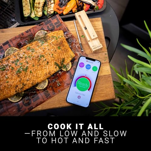 MEATER Plus | Smart Meat Thermometer with Bluetooth | 165ft Wireless Range | for The Oven, Grill, Kitchen, BBQ, Smoker, Rotisserie