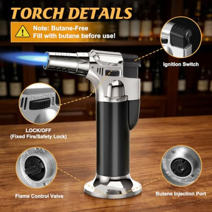 Christmas Stocking Stuffers Gifts for Men, Whisky Smoker Kit, No Butane