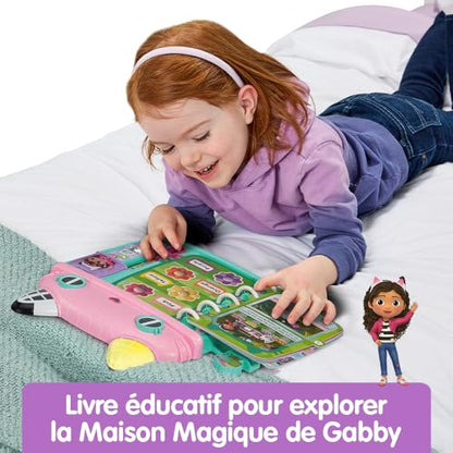 VTech Gabby's Dollhouse Cat-a-Vator Discovery Book (French Version)