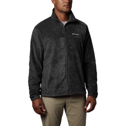 Columbia Men's Steens Mountain 2.0 Full Zip Fleece Jacket, Charcoal Heather, Medium
