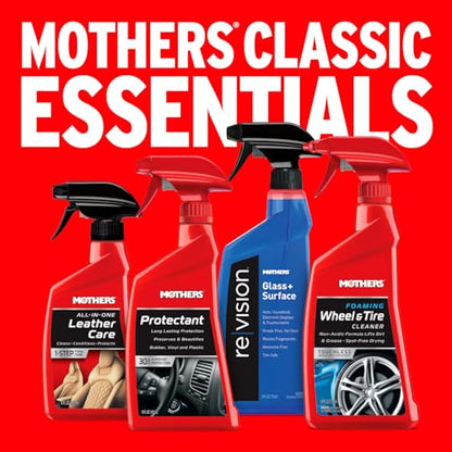Mothers 05316 Protectant - 16 oz. | Long-Lasting UV Protection for Rubber, Vinyl & Plastic, Shields Dash, Trim, Bumpers & Tires from Fading, Cracking & Drying