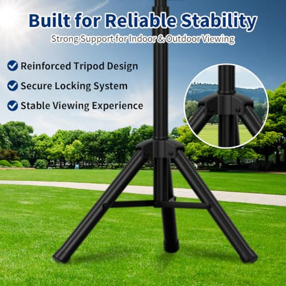 Sainyer Projector Screen with Stand, 120 Inch Portable Screen