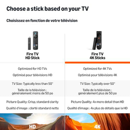 Amazon Fire TV Stick 4K (newest model), simple 4K streaming, new Fire TV Remote, all your apps in one place, free & live TV, find shows faster with Alexa+