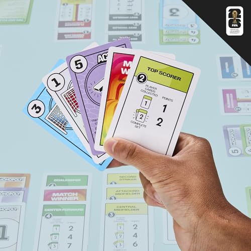 Monopoly Deal FIFA World Cup 2026 Edition Game | Officially Licensed FIFA World Cup Soccer Card Game for Kids | Ages 8+ | 2 to 5 Players | 15 Mins. (English & French Version)